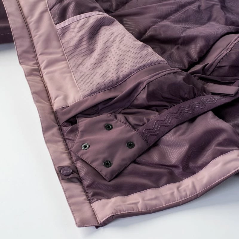 Jakna za ženske Elbrus, vijolično-rožnata