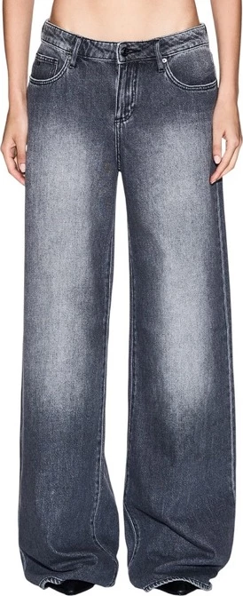 Ženske jeans hlače Armani Exchange, sive