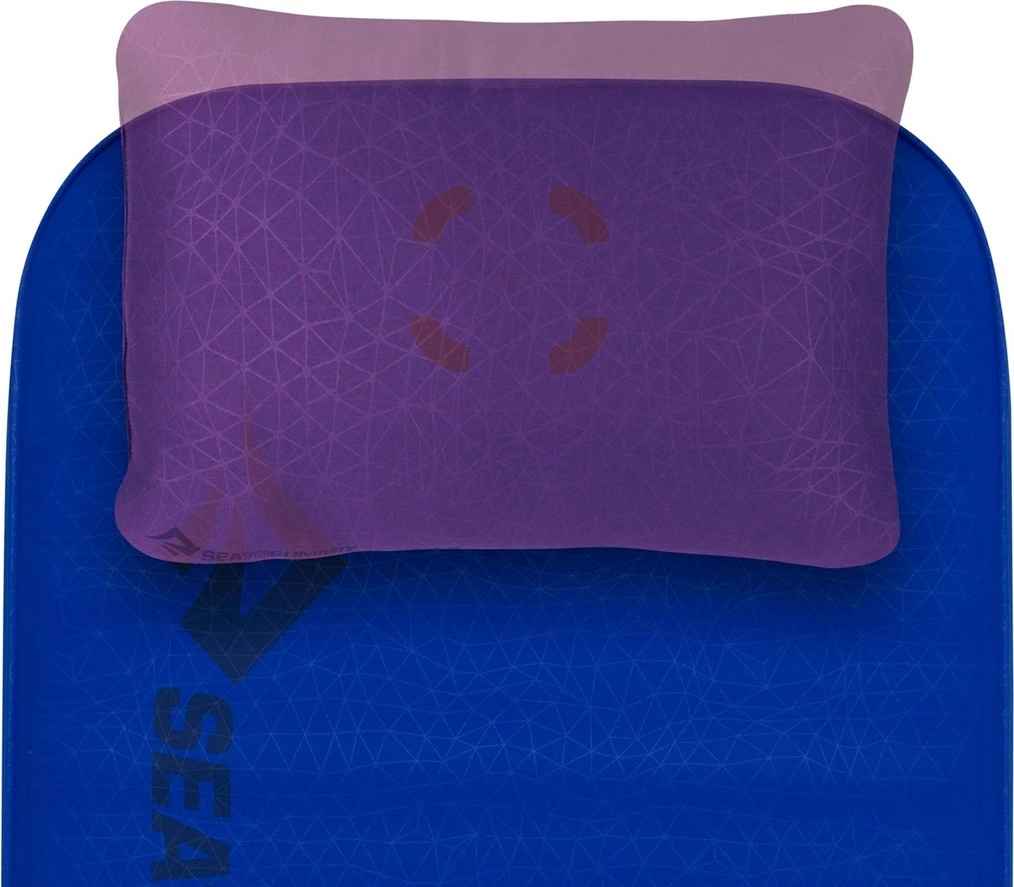 Napihljiva blazina Comfort Deluxe Sea To Summit, 640 x 1830 mm, modra