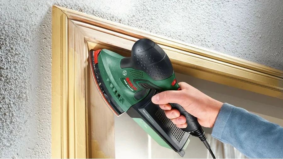 Večnamenski brusilnik, Bosch PSM 200, 200 W, z nastavitvijo hitrosti, zeleno/črn Večnamenski brusilnik, Bosch PSM 200, 200 W, z nastavitvijo hitrosti, zeleno/črn