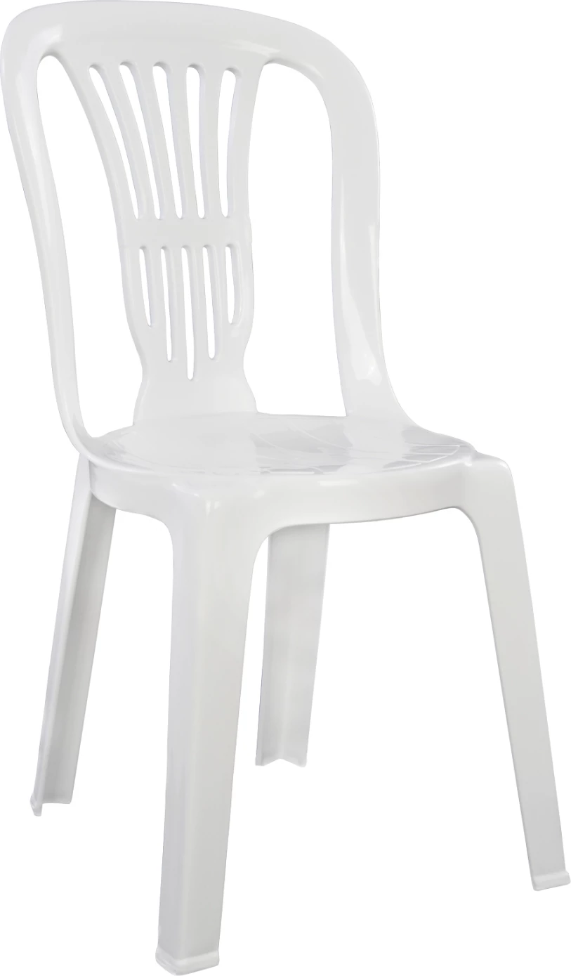 Plastični stol Dunaj beli 303002010 44x50x87 cm