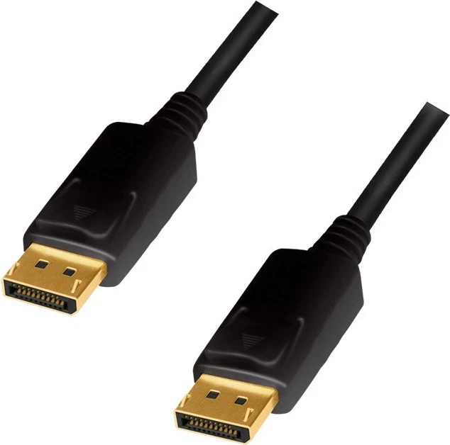 DisplayPort kabel LogiLink, 1,0 m, črn