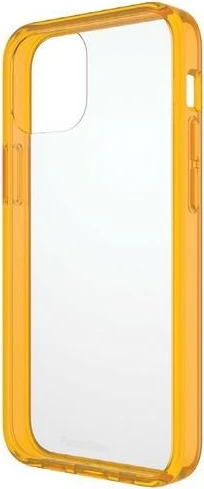 Ovitek za telefon PanzerGlass ClearCase za iPhone 13 Mini, prozoren/rumen