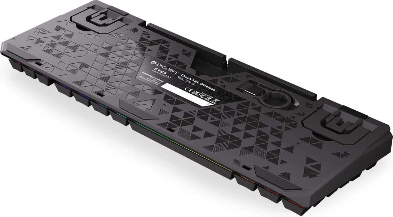 Mekaniški brezžični TKL tipkovnica Endorfy Thock, črna