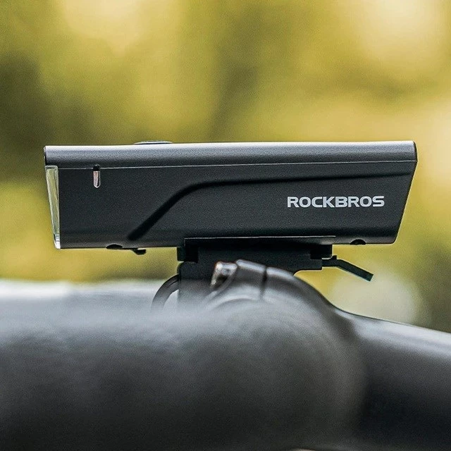 Kolesarska luč 260 lm Rockbros 24510003001, 1500 mAh, LED, črna