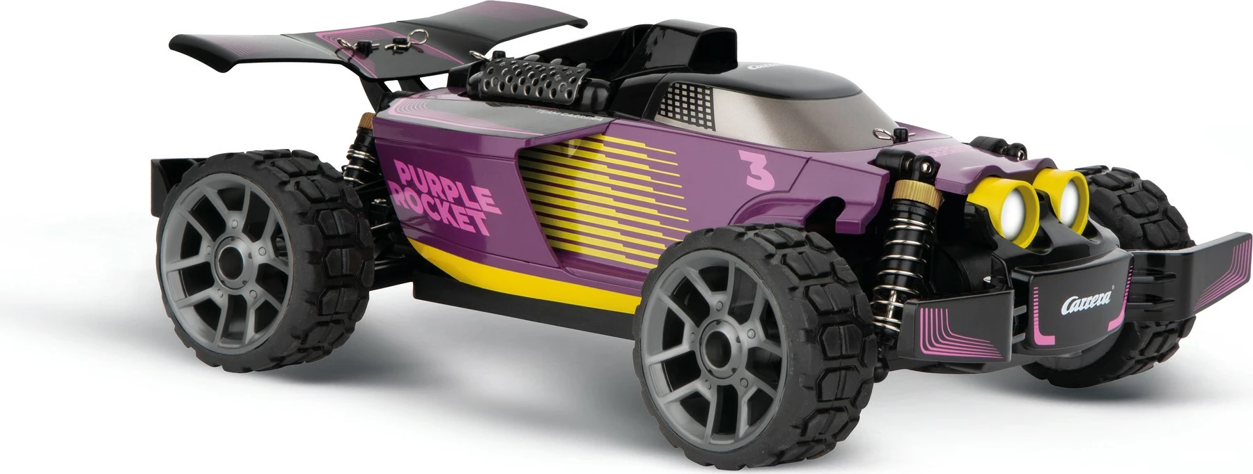 Daljinsko vodena buggy z električnim motorjem Carrera Purple Rocket RC, 2,4 GHz, vijolična