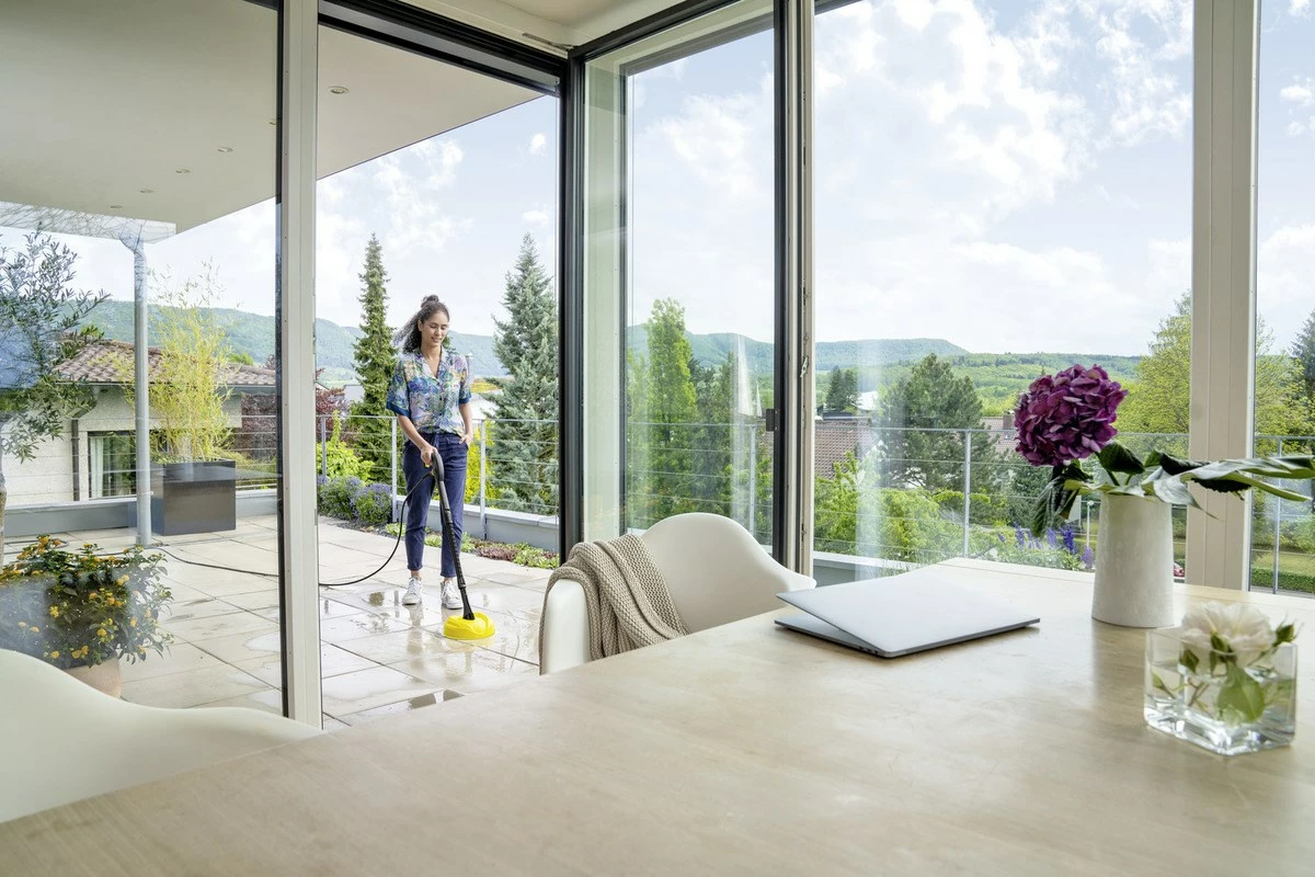 Pritisni čistilec Karcher K 2 POWER CONTROL HOME, električni, 360 l/h, črno-rumena
