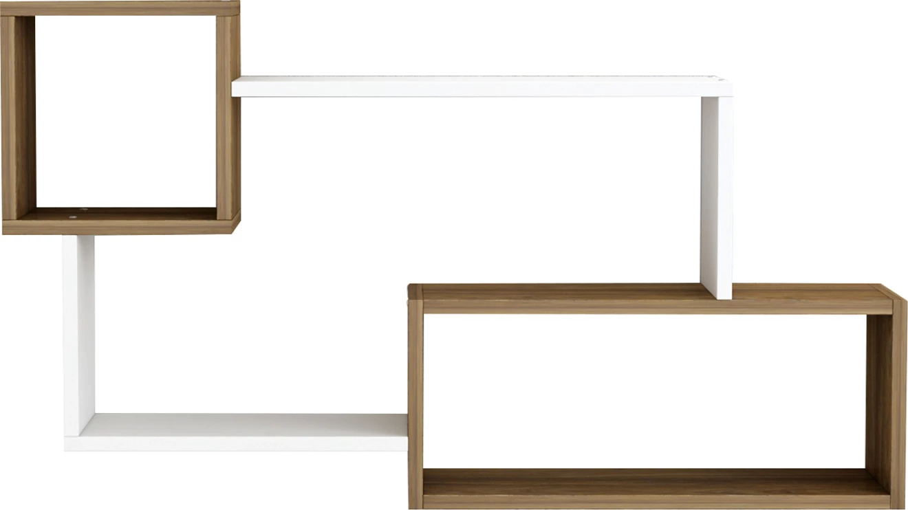 Stenske police TANNER FH8948.11 melamin v naravno-beli 90,5x20x51Hcm