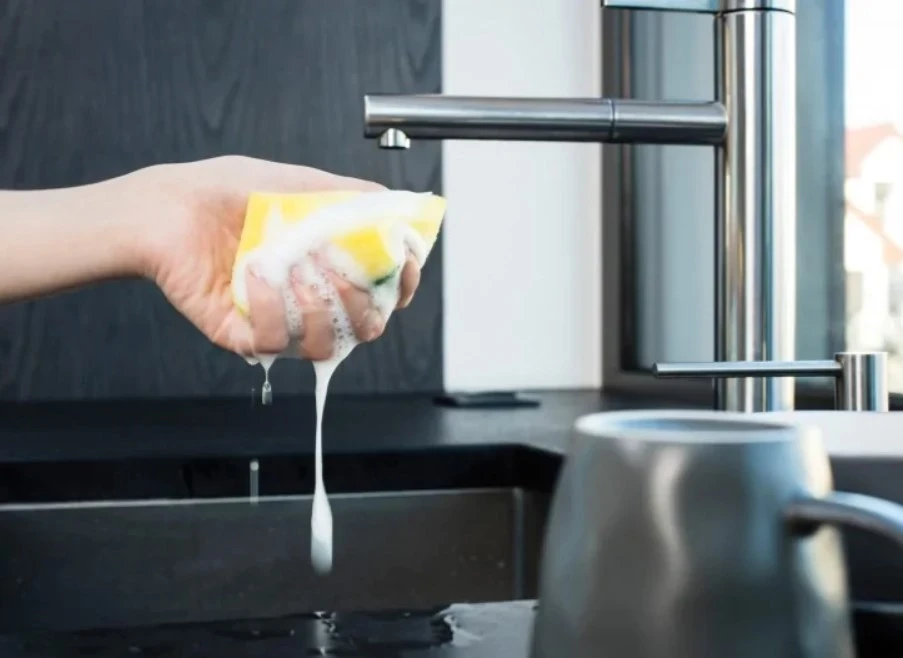 Sfungjer za čiščenje Tip-Top, Vileda, 5 kosov, zelen