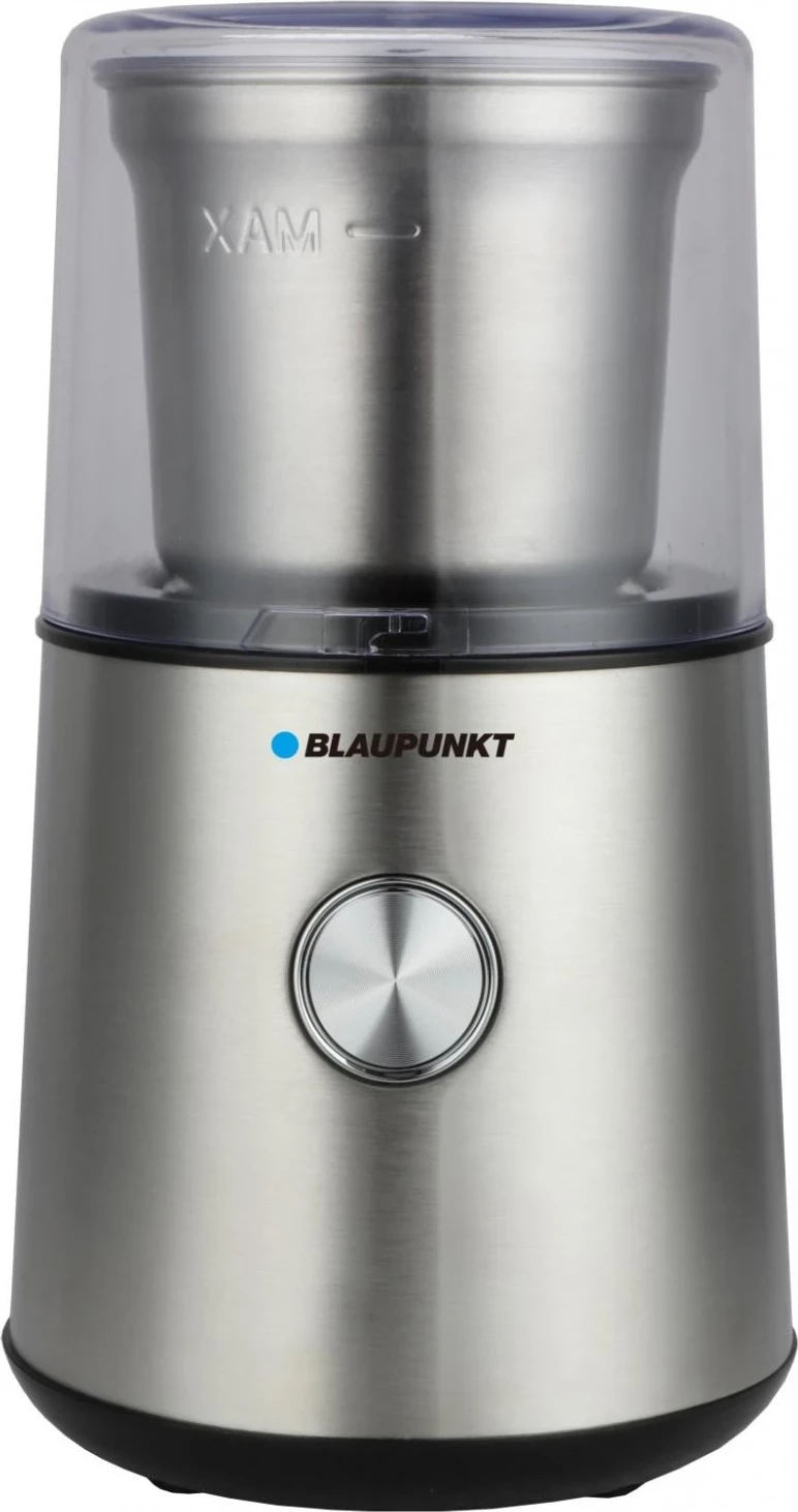 Električni mlinček za kavo Blaupunkt FCG801, 85 g, 200 W, srebrne barve