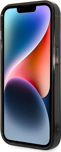 Ovitek za telefon Translucent MagSafe za iPhone 14 Pro 6.1, Ferrari FEHMP14LUKK, črn