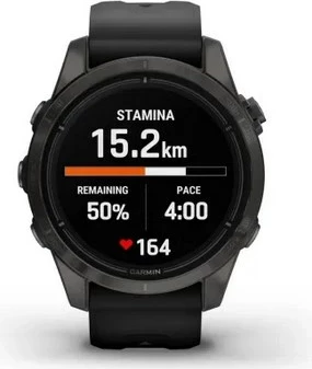 Pametna ura EPIX PRO Gen 2, 42 mm, titan, 32 GB, siva - Garmin