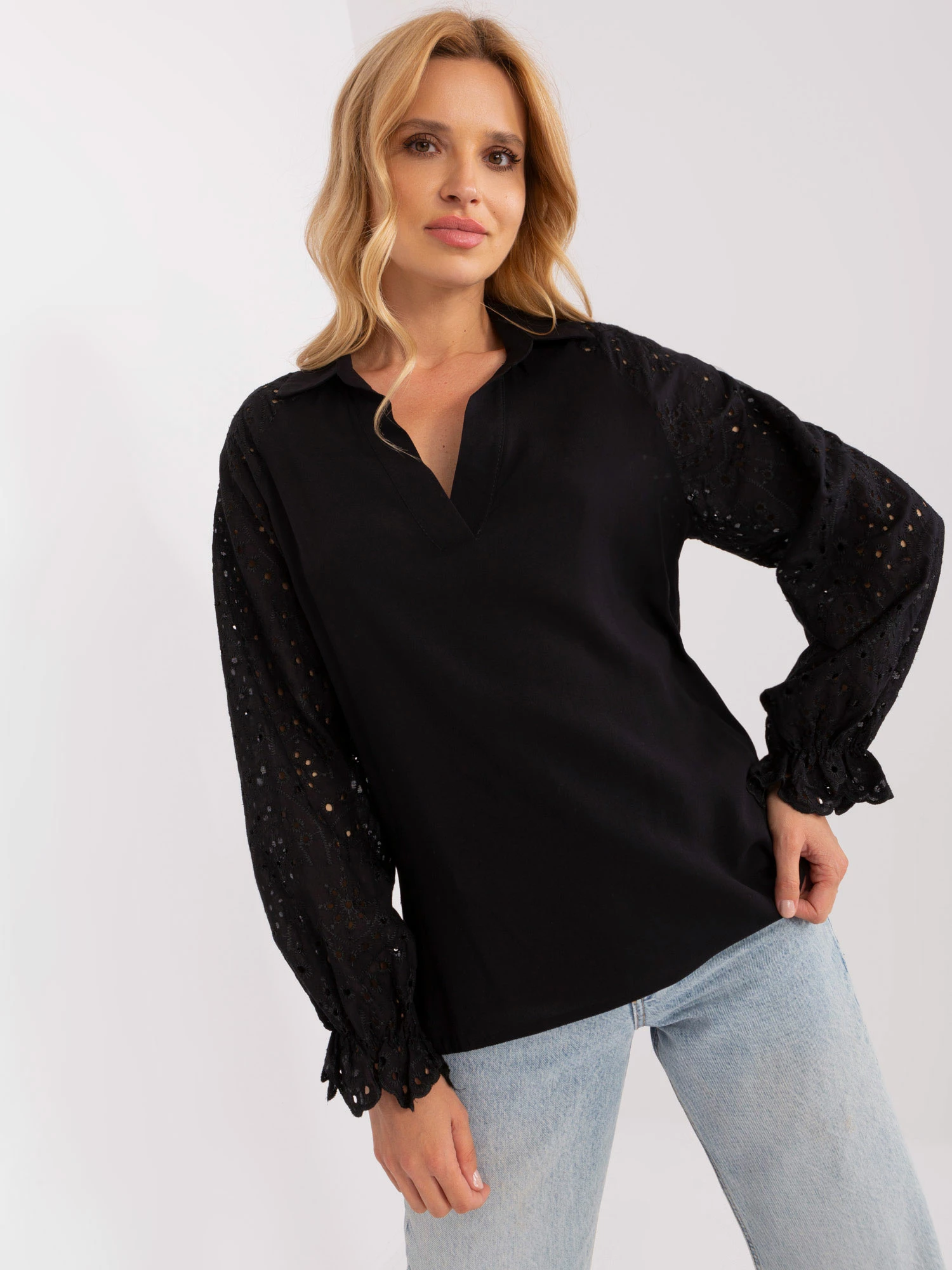 Bluza Lakerta 182077, črna