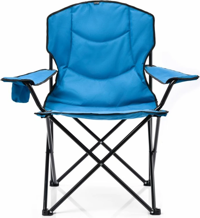 Zložljiv turistični stol Meteor, unisex, moder