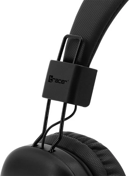 Brezžične slušalke Tracer M1 BT, Bluetooth 5.4, mikrofon, 30 h, USB-C, črne