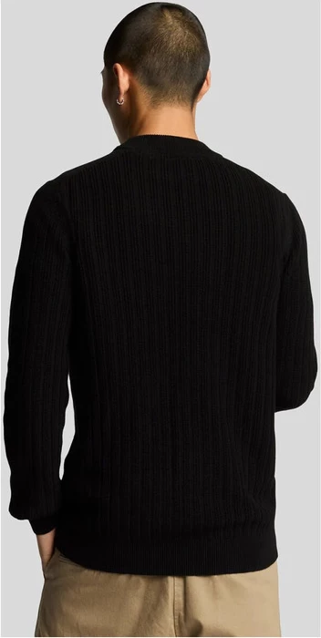 Pulover za moške Lyle & Scott, črn