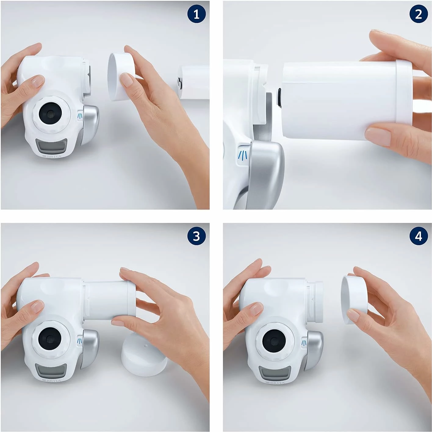 Zamenjalni filter za pipo Brita HF, 600 L, bel