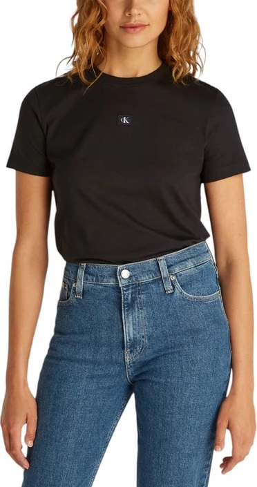 Majica za ženske, črna, Calvin Klein Jeans