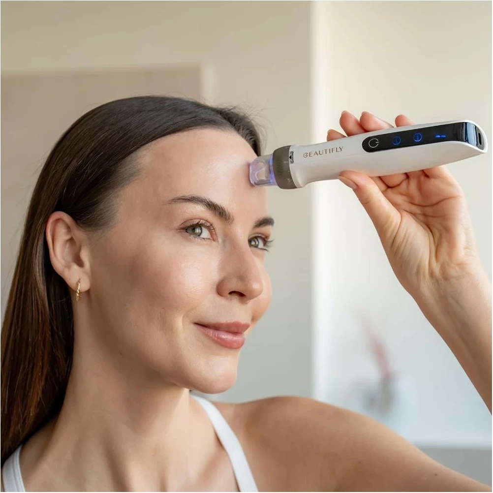 Mezoterapijska naprava z mikroiglicami Beautifly CollagenBoost, bela