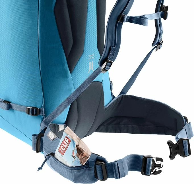 Plezalski nahrbtnik Guide 44+8, Deuter, moder