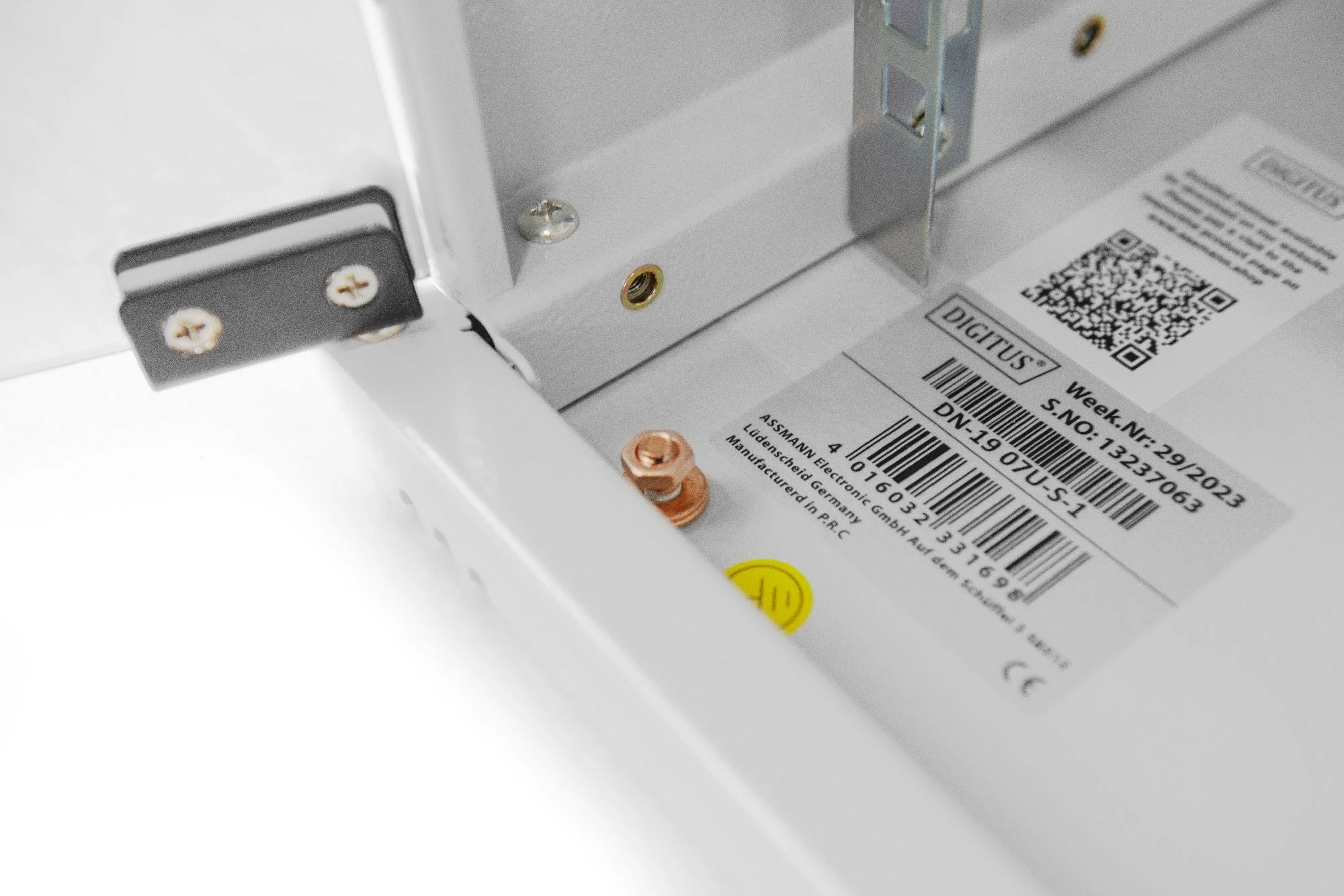 Omara za omrežje Digitus SOHO 7U, 540x400 mm, stenski, steklo, siva