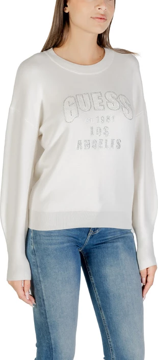 Pulover za ženske Guess, bel