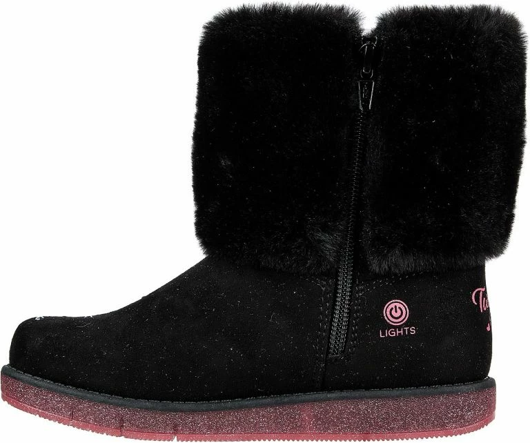 Topli zimskimi škornji za otroke Skechers, črni