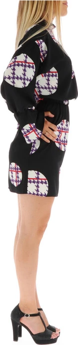 Elegantna obleka Armani Exchange, črna