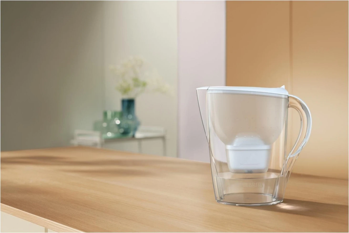 Lonec za filtriranje vode Brita Marella XL, z 1 filtrom MAXTRA PRO Pure Performance, bel