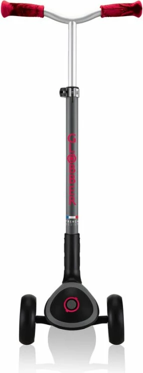 Otroški skuter Globber MASTER PRIME, črno-rdeč