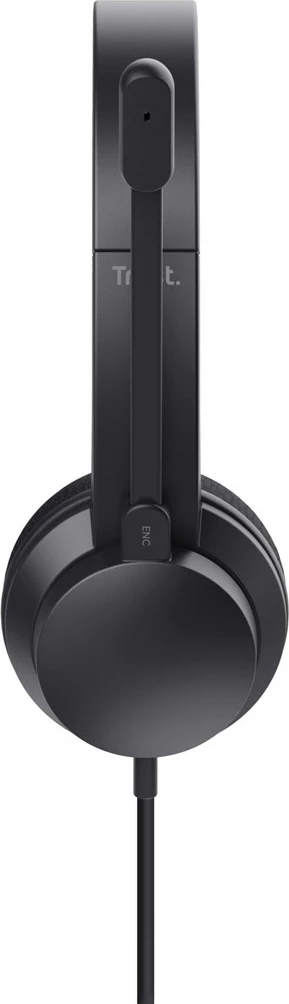 Slušalke z mikrofonom, neck-band, USB Type-A, črne Trust HS-260