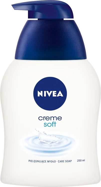 Tekuče milo Creme Soft Nivea, 250 ml
