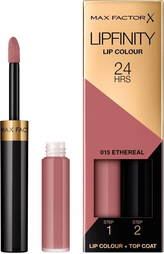 Tekoča dvofazna šminka Lipfinity Lip Colour, Max Factor, 015 Ethereal, 4 g