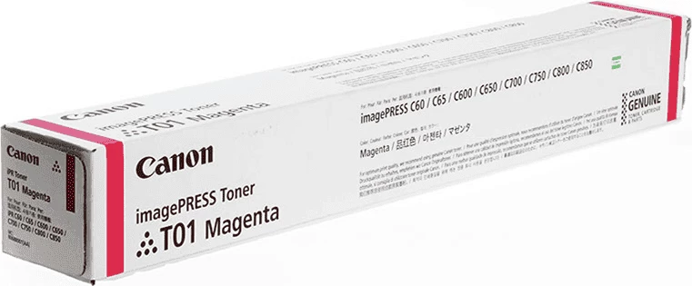 Toner kartuša Magenta, Canon T01 8068B001, zmogljivost do 39.500 strani, standardna, original (OEM)