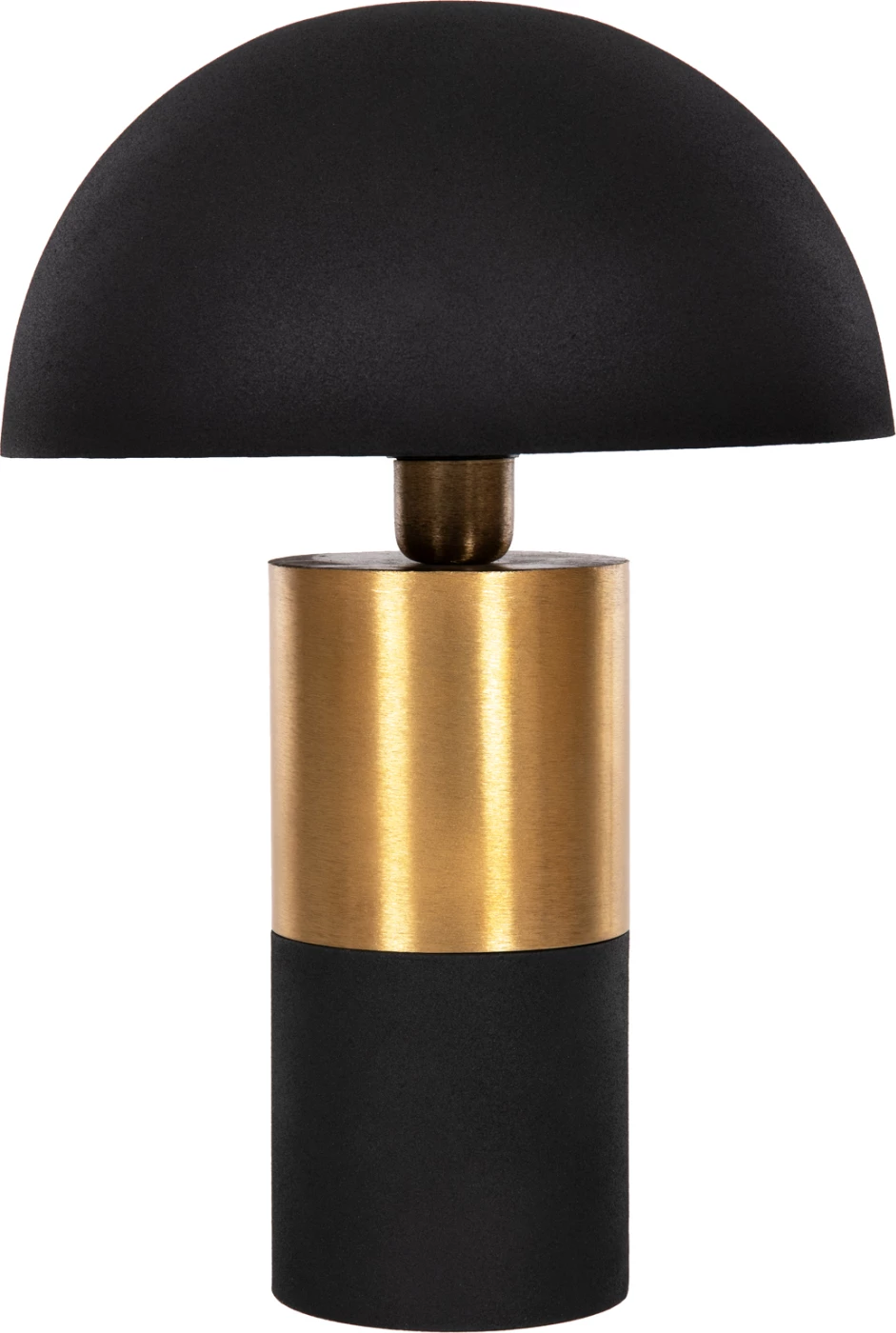 Namizna svetilka PUNE FH4252.04 kovinska v črno-zlati barvi Φ31x44Hcm