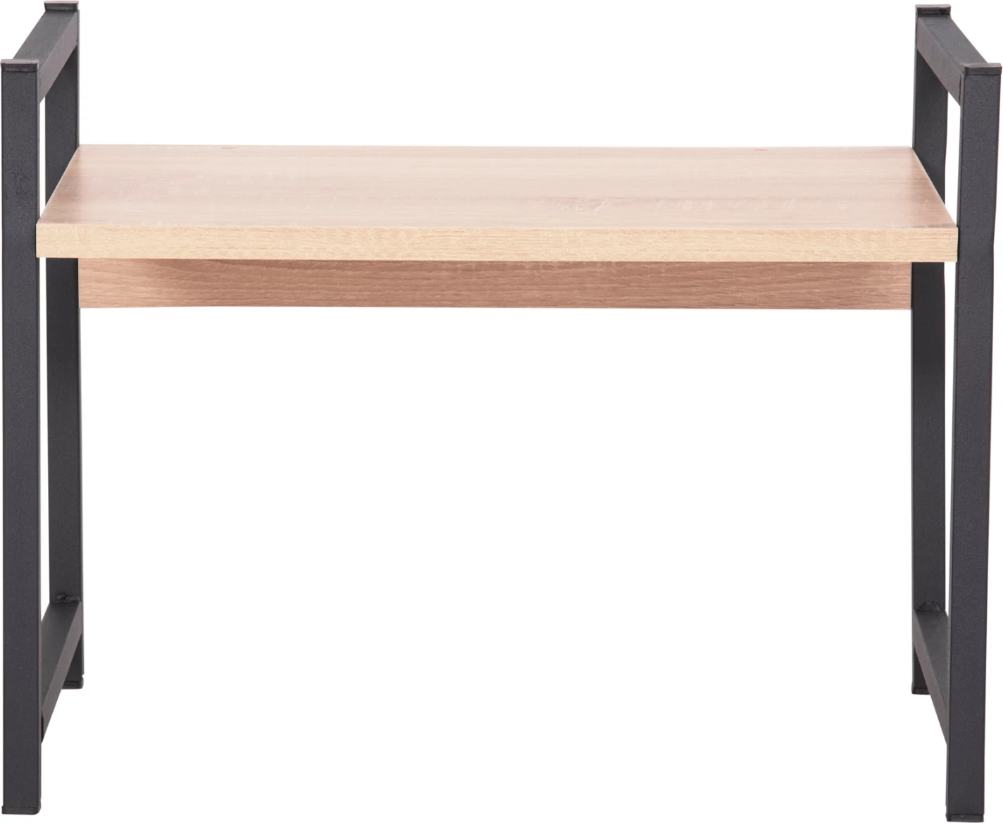 Kuhinjska organizacijska polica BECKO FH18219.03 melamin v sonoma-črni kovini 54.5x35x41Hcm