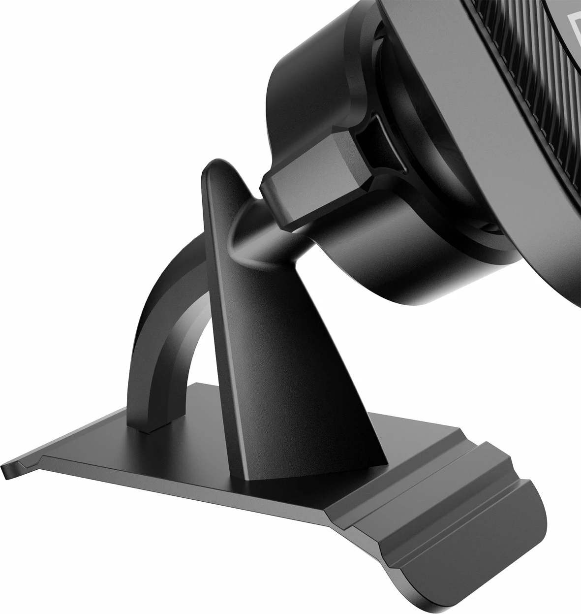 Magnetni nosilec za telefon za avto Dudao F6C, črn