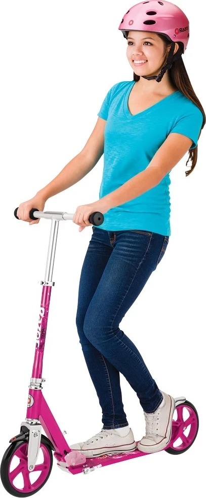 Trotinet Razor A5 Lux, rožnat