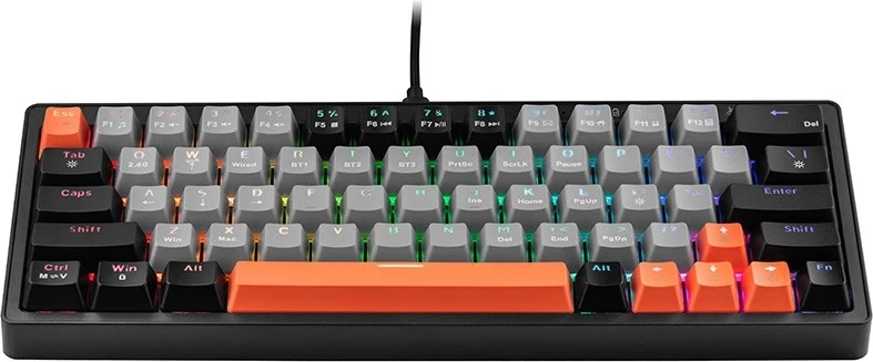 Gaming tipkovnica Tracer GameZone Evo1 Hot Swap, siva