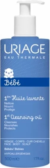 Čistilno olje za dojenčke Uriage Baby, 500 ml