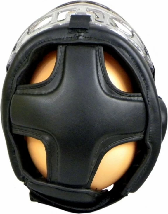 Zaščitna čelada za boks, Masters, unisex, črna