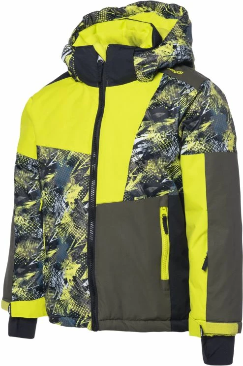 Smučarska jakna za otroke Brugi, rumena