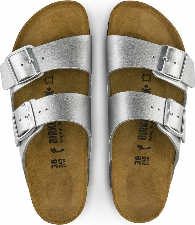 Flip-flop (ženske) Arizona Birko-Flor Birkenstock, bele