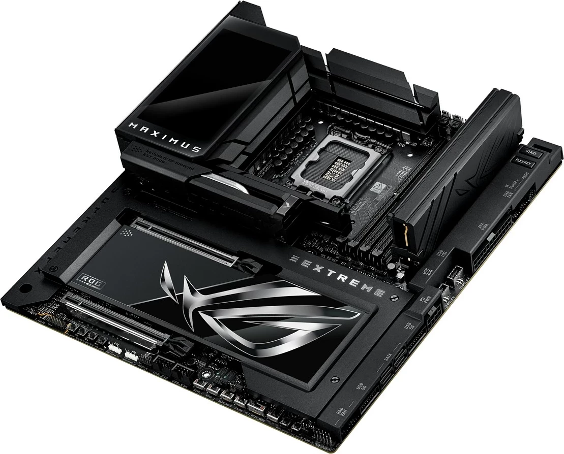Matična plošča ASUS ROG MAXIMUS Z890 EXTREME, vtičnica LGA 1851, črna Matična plošča ASUS ROG MAXIMUS Z890 EXTREME, vtičnica LGA 1851, črna