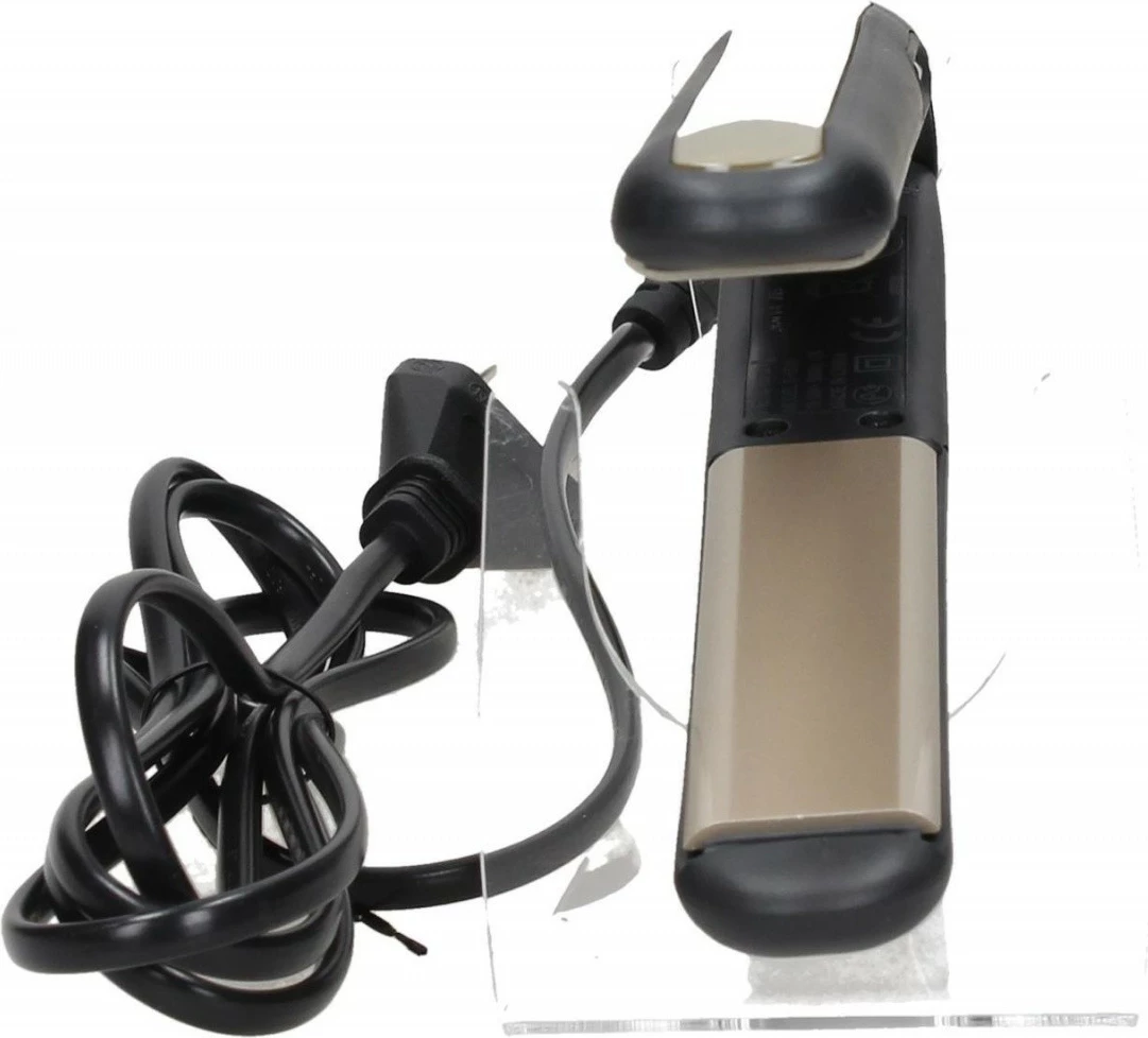 Ravne in kodralne plošče Remington Sleek&curl S6500, keramične, bež/črne