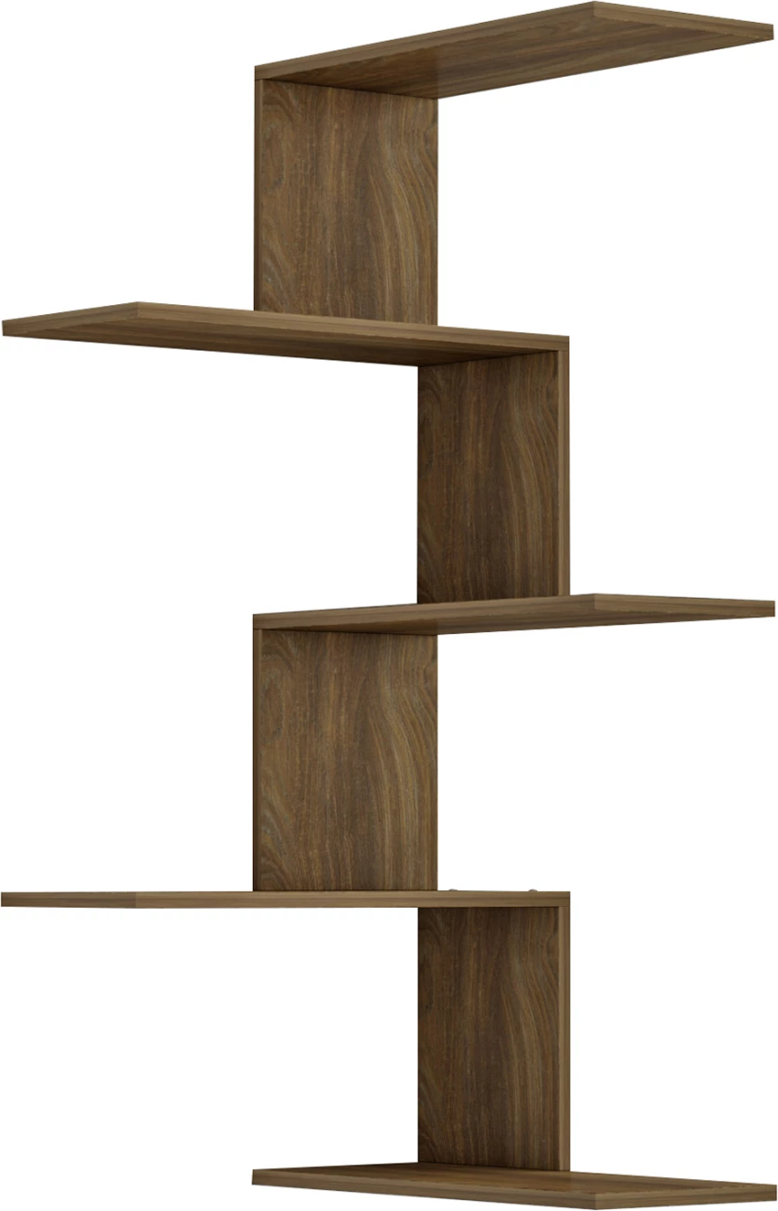 Stenske police RORY FH8931.12 melamin v naravni barvi 22x51,5x109Hcm