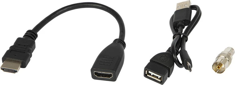 Zemeljski tuner DVB-T2, Full HD 1080p, H.265, HDMI, PVR/TimeShift, USB, WiFi z adapterjem, z daljinskim upravljalnikom in IR zaslonom - BLOW 7000FHD MINI