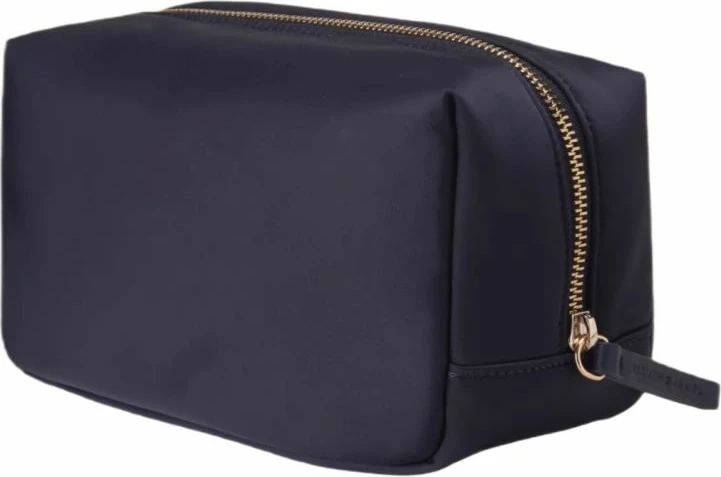 Kozmetična torbica Tommy Hilfiger, temno modra