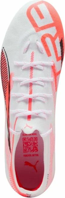 Otroški nogometni čevlji Puma Ultra 5 Pro FG/AG M 108161 01, beli