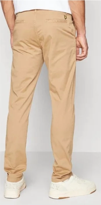 Hlače za moške Lyle & Scott, bež